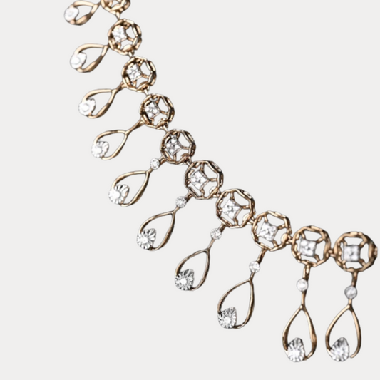Golden Empress Diamond Necklace